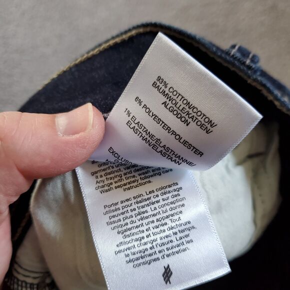 Silver Jeans Mens 40x30 Blue Straight Denim Allan - Picture 15 of 15